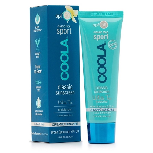 COOLA Other - COOLA Classic Sport Face Sunscreen in White Tea